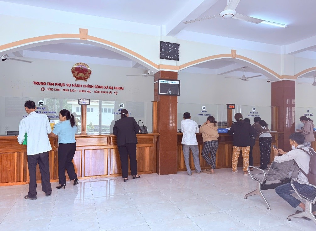Xã Đạ Huoai tiếp tục triển khai nhân rộng thực hiện các mô hình, sáng kiến trong công tác cải cách hành chính